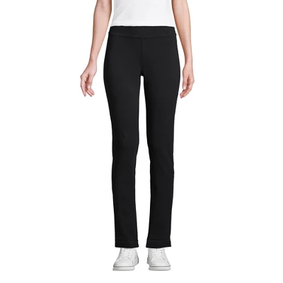 Lands' End Women's Tall Starfish Mid Rise Slim Leg Elastic Waist Pull On Pants 2 Lands' End Women's Tall Starfish Mid Rise Slim Leg Elastic Waist Pull On Pants - Image 2