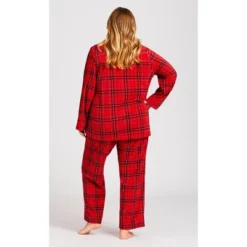 Women's Plus Size Fleece Check Sleep Top - Red | AVENUE 8 Women's Plus Size Fleece Check Sleep Top - Red | AVENUE -Trendy Women GUEST 710c961e 5d91 4fd8 ad1a 0203612c0f91
