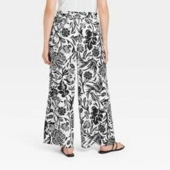 Women's Relaxed Fit Wide Leg Pants - Knox Rose™