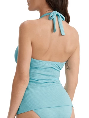 Birdsong Women's Arctic Ruffle Halter Underwire Tankini Top - S10234-ARCTI 1 Birdsong Women's Arctic Ruffle Halter Underwire Tankini Top - S10234-ARCTI