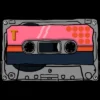 Junior's Design By Humans Music Cassette. By Danomore T-Shirt