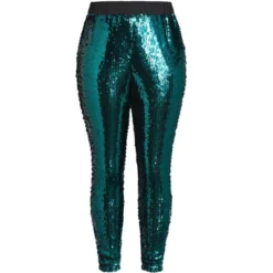 Women's Plus Size Sequin Party Pant - Emerald | CITY CHIC 18 Women's Plus Size Sequin Party Pant - Emerald | CITY CHIC -Trendy Women GUEST 72bf2420 3f56 4e49 a3c6 986dda9bddd4