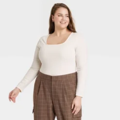 Women's Slim Fit Bodysuit - A New Day™ -Trendy Women GUEST 760d6e08 766f 4f9e 8f42 b455fbd16595