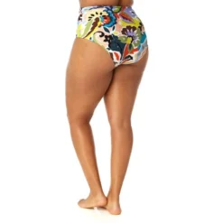 Anne Cole Plus - Women's Fold Over High Waist Shirred Bikini Swim Bottoms -Trendy Women GUEST 76975dfe c73a 46f7 8965 87bbdb0380b2