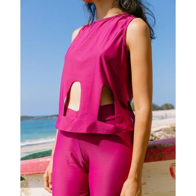 Women's Marije Cutout Top With Scoop Neck - MIGA Swimwear 4 Women's Marije Cutout Top With Scoop Neck - MIGA Swimwear - Image 4