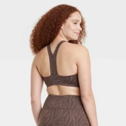 Women's Light Support Brushed Sculpt Unpadded Bra - All In Motion™ -Trendy Women GUEST 77ee58c2 9741 4b4c 9308 ddb026ee266f