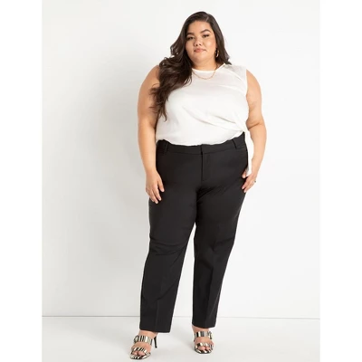 ELOQUII Women’s Plus Size Gena Fit Kady Pant 5 ELOQUII Women’s Plus Size Gena Fit Kady Pant - Image 5
