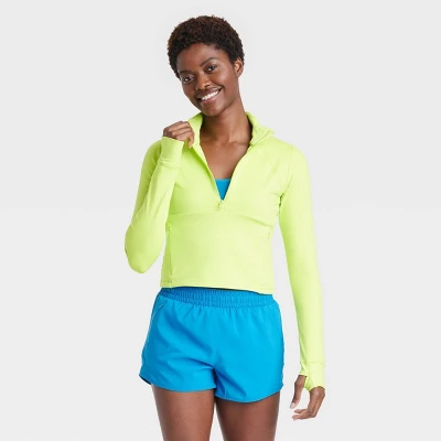 Women's 1/2 Zip Jacket - All In Motion™ 7 Women's 1/2 Zip Jacket - All In Motion™ - Image 7