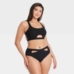 Women's Cotton Rib Cage Back Bralette - Colsie™ -Trendy Women GUEST 7d6ce968 924b 4f6f b75e 75b107a10164