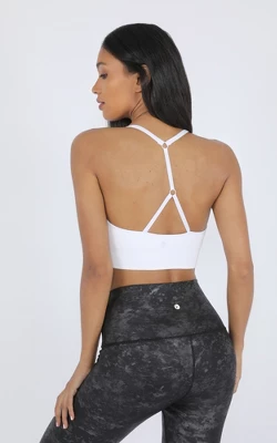 90 Degree By Reflex Women's Seamless Ribbed Cropped Bra Top 2pk 1 90 Degree By Reflex Women's Seamless Ribbed Cropped Bra Top 2pk