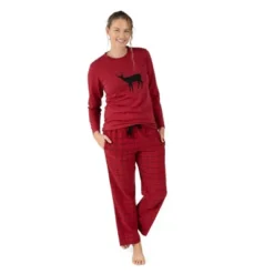 Leveret Womens Cotton Top Flannel Pant Pajamas -Trendy Women GUEST 7fc41d9b 17a6 4da8 a5d8 929d75349bc2