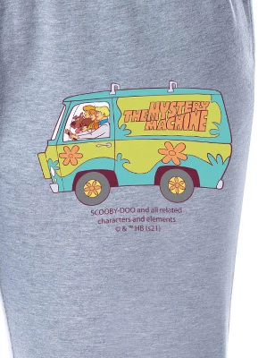 Scooby-Doo Womens' Mystery Machine The Gang Sleep Jogger Pajama Pants Grey 2 Scooby-Doo Womens' Mystery Machine The Gang Sleep Jogger Pajama Pants Grey - Image 2