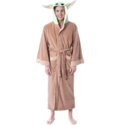 Star Wars The Mandalorian Grogu Baby Yoda Costume Adult Robe Hooded Bathrobe Brown 9 Star Wars The Mandalorian Grogu Baby Yoda Costume Adult Robe Hooded Bathrobe Brown -Trendy Women GUEST 845b3216 f5ac 444a a4d2 4e434eafdecd