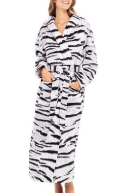 Women's Classic Winter Robe, Hooded Cozy Plush Fleece Bathrobe -Trendy Women GUEST 84d7c57d 07fe 42a1 a024 b1793d675d34