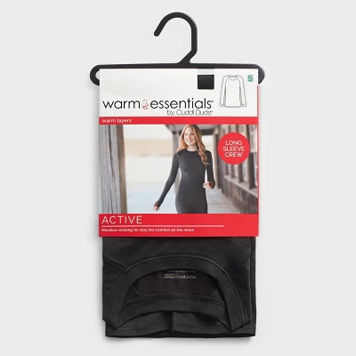 Warm Essentials By Cuddl Duds Women's Active Thermal Crewneck Top 4 Warm Essentials By Cuddl Duds Women's Active Thermal Crewneck Top - Image 4