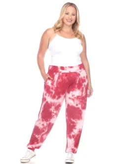 Women's Plus Size Tie Dye Harem Pants - White Mark -Trendy Women GUEST 85bc45d0 5308 4753 9f75 7bee95e1de2c