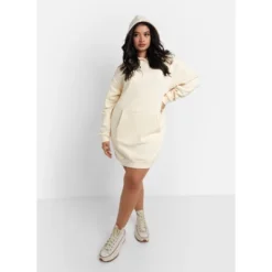 Rebdolls Women's First Place Oversized Hooded Sweatshirt Dress