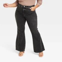 Women's High-Rise Relaxed Flare Jeans - Ava & Viv™ -Trendy Women GUEST 87271955 c02e 4d4e a218 44a6991d450b