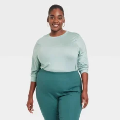 Women's Long Sleeve T-Shirt - A New Day™ -Trendy Women GUEST 8818b4a5 c58b 48ca 99ca 6e14ed05f456