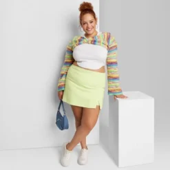 Women's High-Rise Bodycon Mini Skort - Wild Fable™ -Trendy Women GUEST 8944b552 e11d 4ed5 a63f 64714d9587b3