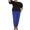 ELOQUII Women’s Plus Size Gena Fit Kady Pant