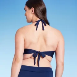 Women's Triangle Bralette Faux Wrap Halter Bikini Top - Shade & Shore™ -Trendy Women GUEST 8a478d21 d72e 44b9 9013 1d5846dae11d