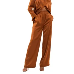 August Sky Women's Solid Satin Wide Leg Pants 11 August Sky Women's Solid Satin Wide Leg Pants -Trendy Women GUEST 8b1421df df55 453e b92e 3b58c6b8cc45