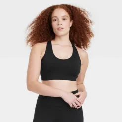 Women's Light Support Brushed Sculpt Unpadded Bra - All In Motion™ -Trendy Women GUEST 8b319814 8ed1 4d2b 88dc 1bb438e0759b