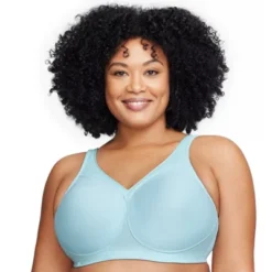 Glamorise Womens MagicLift Seamless Sports Wirefree Bra 1006 Frosted Aqua -Trendy Women GUEST 8b842a41 5e83 4ba6 ad2a 614f62da2c65