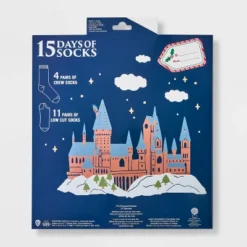 Women's Harry Potter Hogwarts Express 15 Days Of Socks Advent Calendar - Assorted Colors 4-10 -Trendy Women GUEST 8c4c5371 1536 496f 97ee 693072ae6579