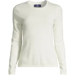 Lands' End Women's Tall Cashmere Crewneck Sweater -Trendy Women GUEST 8e0cb7f6 f9fe 496b 9158 624b029741b8