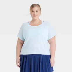 Women's Core Boxy Athletic T-Shirt - All In Motion™ -Trendy Women GUEST 8f5e5197 c4f8 4d05 ac14 90a260ea7c96