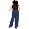 Women's Plus Size Perfect Suit Pant - Navy| CITY CHIC