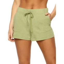 Felina Women's Organic Cotton Stretch Drawstring Short -Trendy Women GUEST 90c3f8ae 23c6 4b82 bfd9 aac435267f09