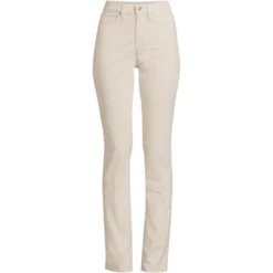 Lands' End Women's High Rise Straight Leg Corduroy Pants -Trendy Women GUEST 916672fe 25de 4895 ab4c 624c8f20df4d
