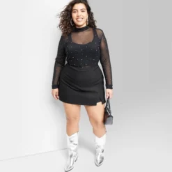 Women's High-Rise Bodycon Mini Skort - Wild Fable™ -Trendy Women GUEST 92fc8a78 4f60 429a b24a 755b31baa451