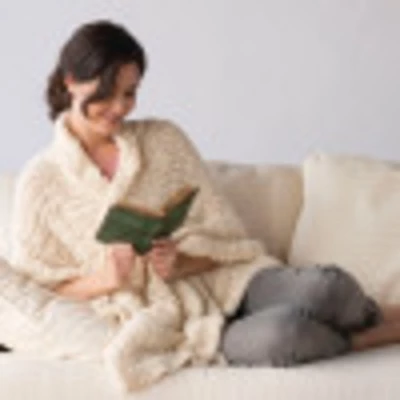 DEMDACO Pink Giving Shawl 27x70 Inch - Pink 4 DEMDACO Pink Giving Shawl 27x70 Inch - Pink - Image 4