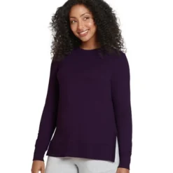 Jockey Women's French Terry Sweatshirt -Trendy Women GUEST 93b2dcf6 9080 4b04 9e6c 4f08417b506e