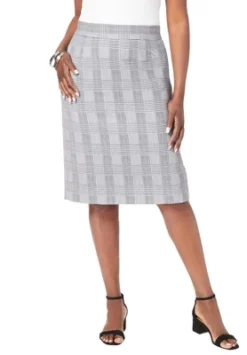 Jessica London Women’s Plus Size Tummy Control Bi-Stretch Pencil Skirt -Trendy Women GUEST 94cc63b8 1b99 4881 97d8 24b0d7a9594e