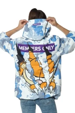 Members Only - Women's Garfield Windbreaker Oversized Jacket - Blue 8 Members Only - Women's Garfield Windbreaker Oversized Jacket - Blue -Trendy Women GUEST 9cb545f4 853b 48bf bb17 6a46b764f3fb