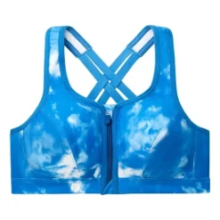 Glamorise Womens Zip Up Front-Closure Sports Wirefree Bra 9266 Blue Tie-Dye 7 Glamorise Womens Zip Up Front-Closure Sports Wirefree Bra 9266 Blue Tie-Dye -Trendy Women GUEST 9ceb3ea9 c71a 48ec 8786 b4705e84fd7f