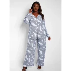 Women's Angelina Abstract Print Oversized Blouse