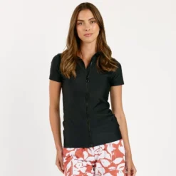 Calypsa Womens Full-Zip Adele Swim Top 5 Calypsa Womens Full-Zip Adele Swim Top -Trendy Women GUEST 9e2165fd e362 4680 9e00 81b010a517ac