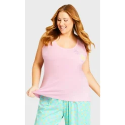 Women's Plus Size Chicks Sleep Tank - Chicks Placement | AVENUE -Trendy Women GUEST a010eb9b b00b 48cc a159 d383a4d681f7