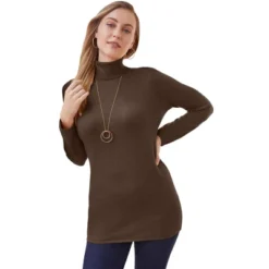 Jessica London Women’s Plus Size Cotton Cashmere Turtleneck 38 Jessica London Women’s Plus Size Cotton Cashmere Turtleneck -Trendy Women GUEST a1933618 6787 4c5a bb6d c62cbcd0673a