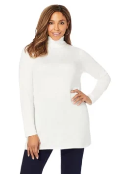 Jessica London Women’s Plus Size Cotton Cashmere Turtleneck 34 Jessica London Women’s Plus Size Cotton Cashmere Turtleneck -Trendy Women GUEST a2419737 bdf8 4211 b10d 02f63d484ead