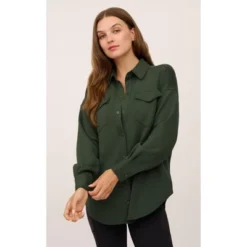 90 Degree By Reflex Womens Softlite Scuba Morgan Modal Shacket -Trendy Women GUEST a2f283ac 9e81 4331 a295 ccae82cedeb5