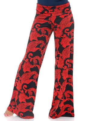 Women's Printed Palazzo Pants - White Mark 5 Women's Printed Palazzo Pants - White Mark - Image 5