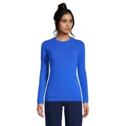Lands' End Women's Tall Cashmere Crewneck Sweater -Trendy Women GUEST a62557a3 4388 44a7 9edc 161dbef5d552