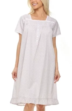 Women's Cotton Victorian Nightgown, Sophia Short Sleeve Lace Trimmed Button Up Short Sleeve Vintage Night Dress Gown 14 Women's Cotton Victorian Nightgown, Sophia Short Sleeve Lace Trimmed Button Up Short Sleeve Vintage Night Dress Gown -Trendy Women GUEST a7923f75 d99b 43a3 af71 50b6633a2ad5